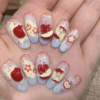 Orchard Whimsy Press On Nails - A Story in Every Bite (10Pcs)