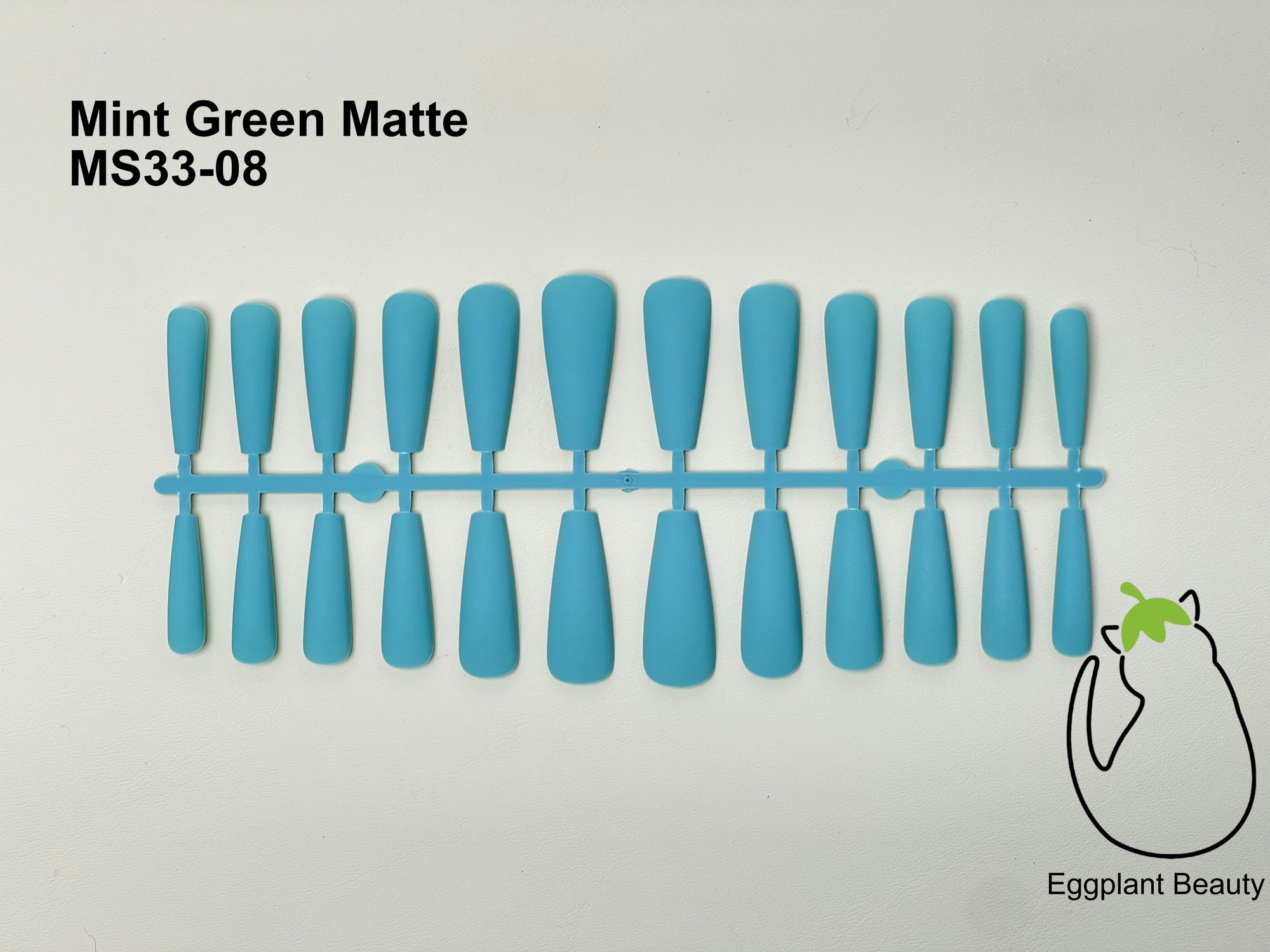 EPBeauty Luxe Velvet Matte Press On Nails | Long T-Shaped & Plush Contour Design (25-31mm)