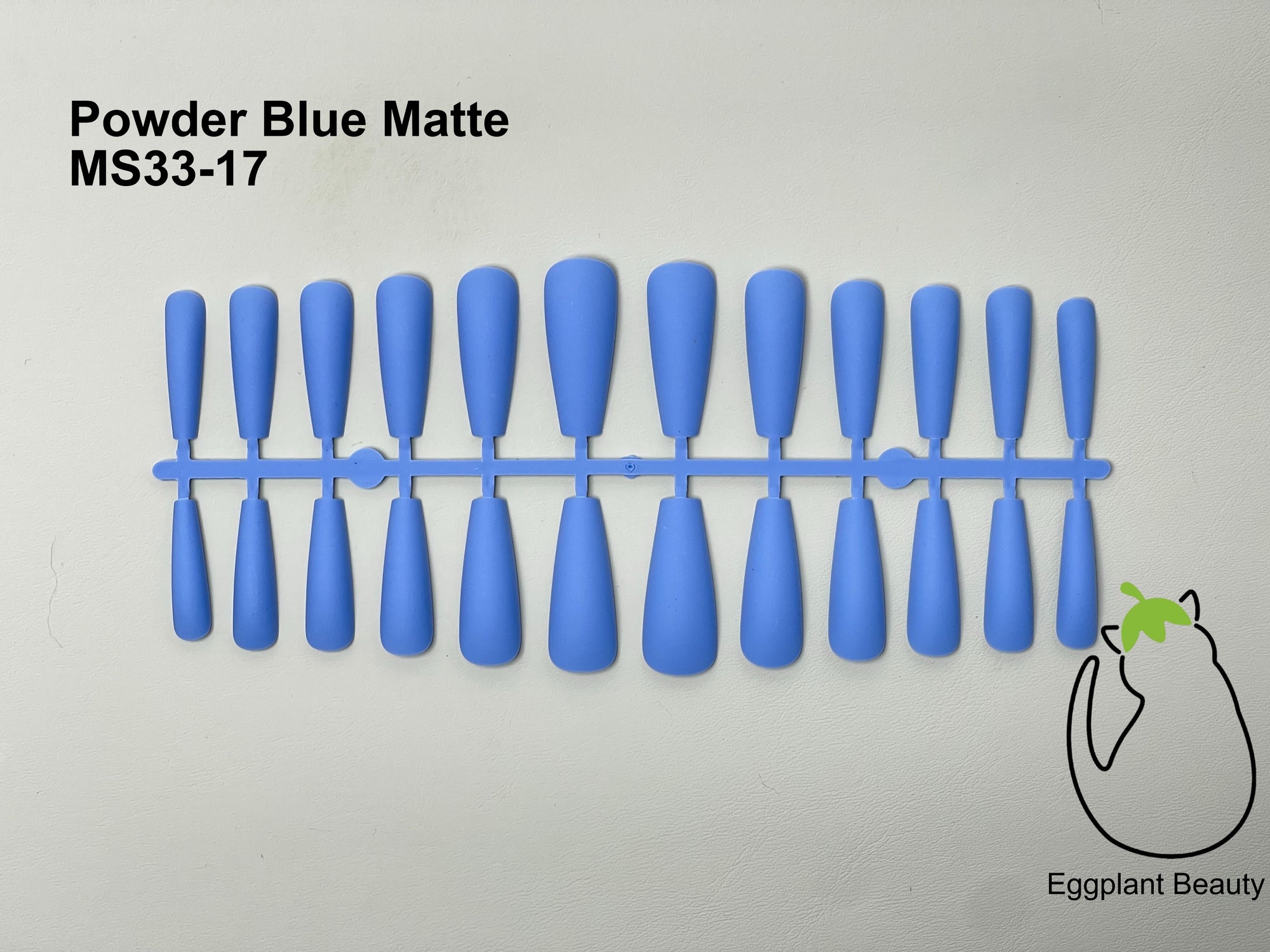 EPBeauty Luxe Velvet Matte Press On Nails | Long T-Shaped & Plush Contour Design (25-31mm)