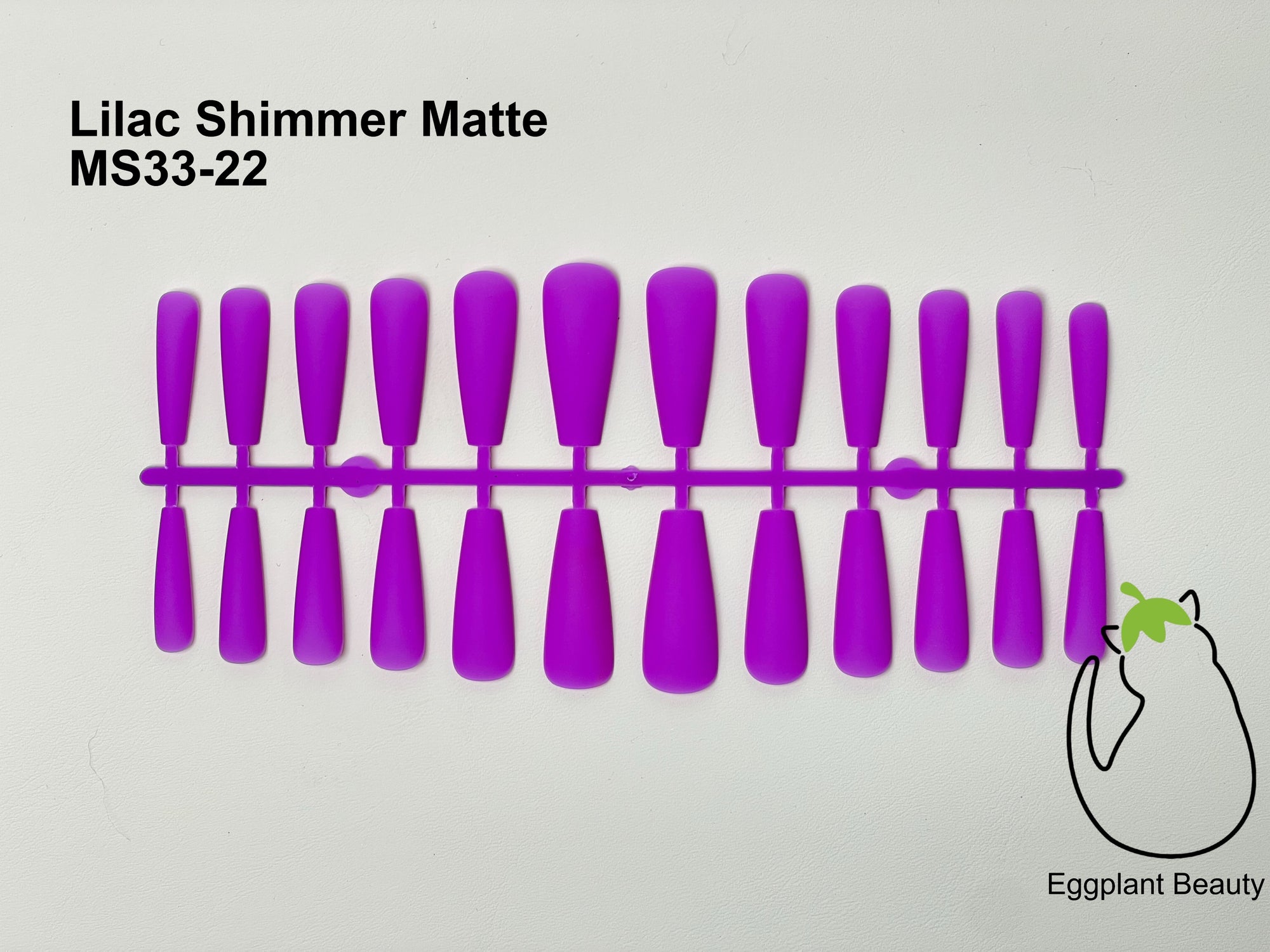 EPBeauty Luxe Velvet Matte Press On Nails | Long T-Shaped & Plush Contour Design (25-31mm)
