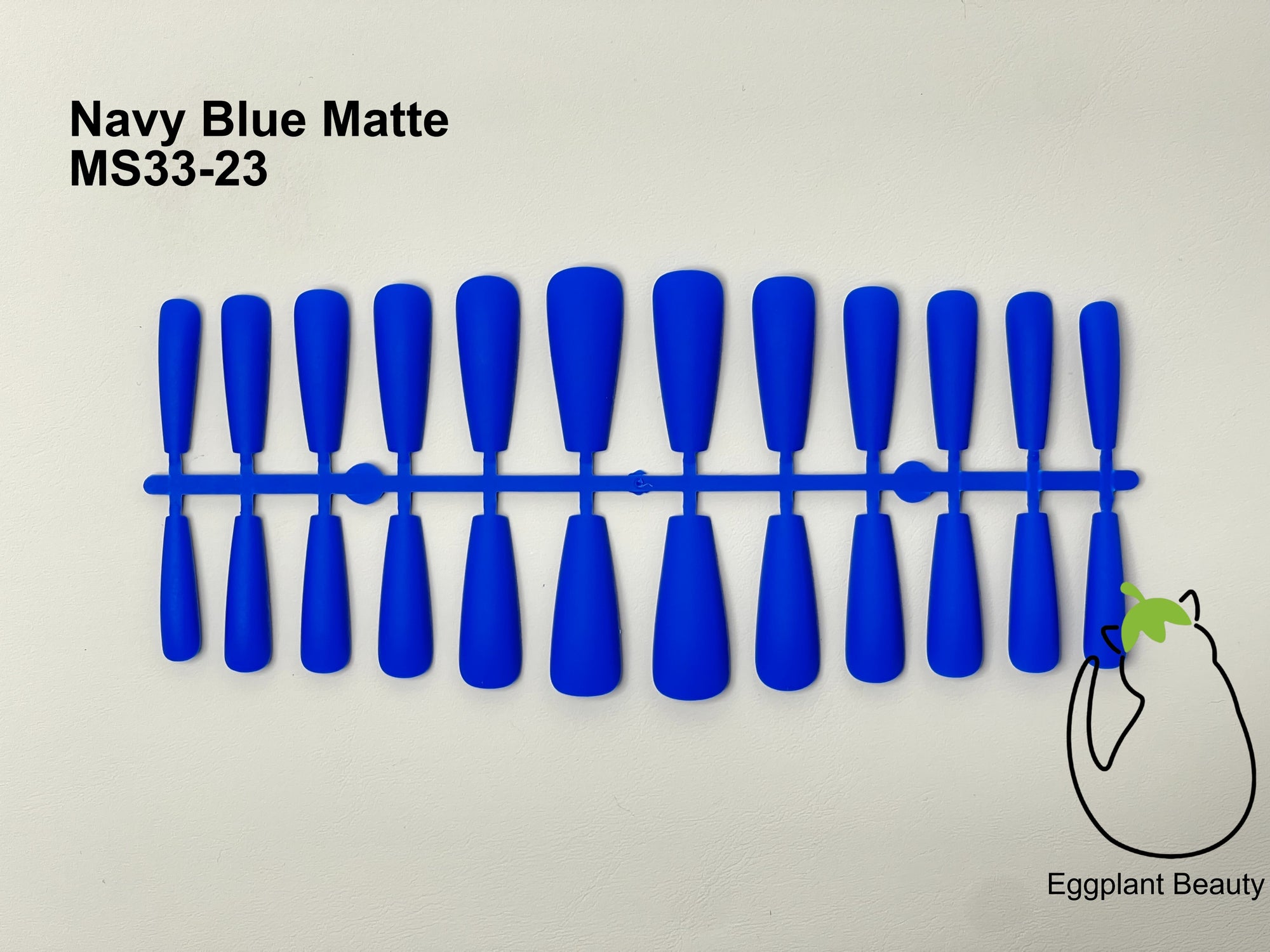 EPBeauty Luxe Velvet Matte Press On Nails | Long T-Shaped & Plush Contour Design (25-31mm)